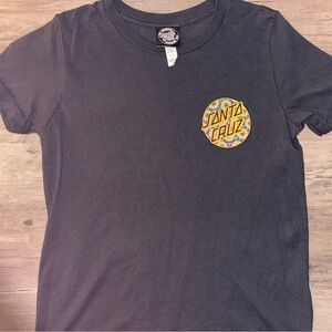 Santa Cruz Skateboards Black T-Shirt